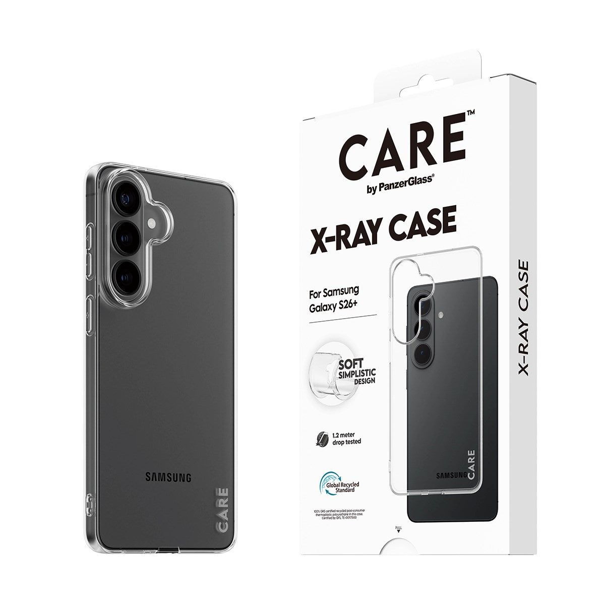 CARE™ by PanzerGlass® X-Ray Case Soft Basic Samsung Galaxy S26+